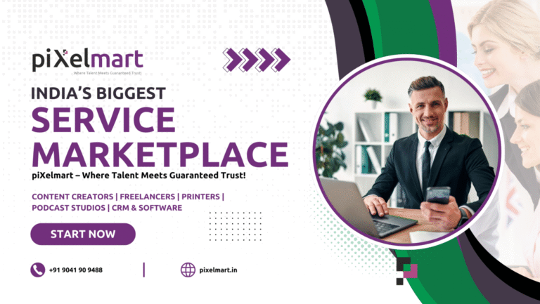 Welcome to piXelmart: India’s First 360° Service Marketplace