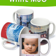 white-mug-printing-in Faridabad